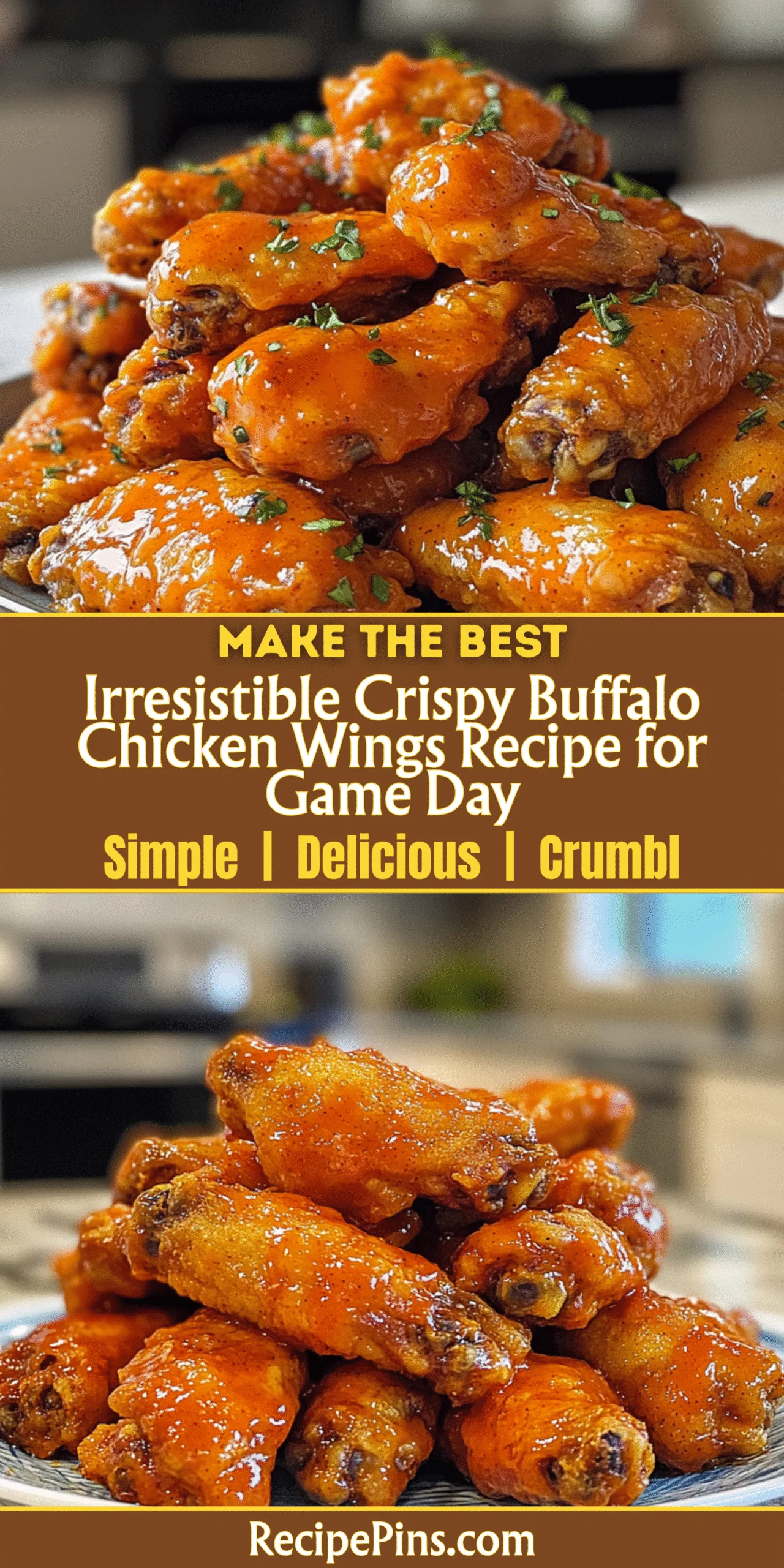 Irresistible Crispy Buffalo Chicken Wings Recipe for Game Day