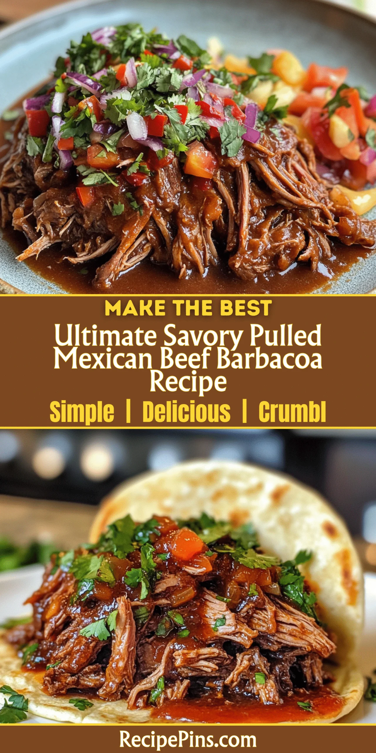 Ultimate Savory Pulled Mexican Beef Barbacoa Recipe