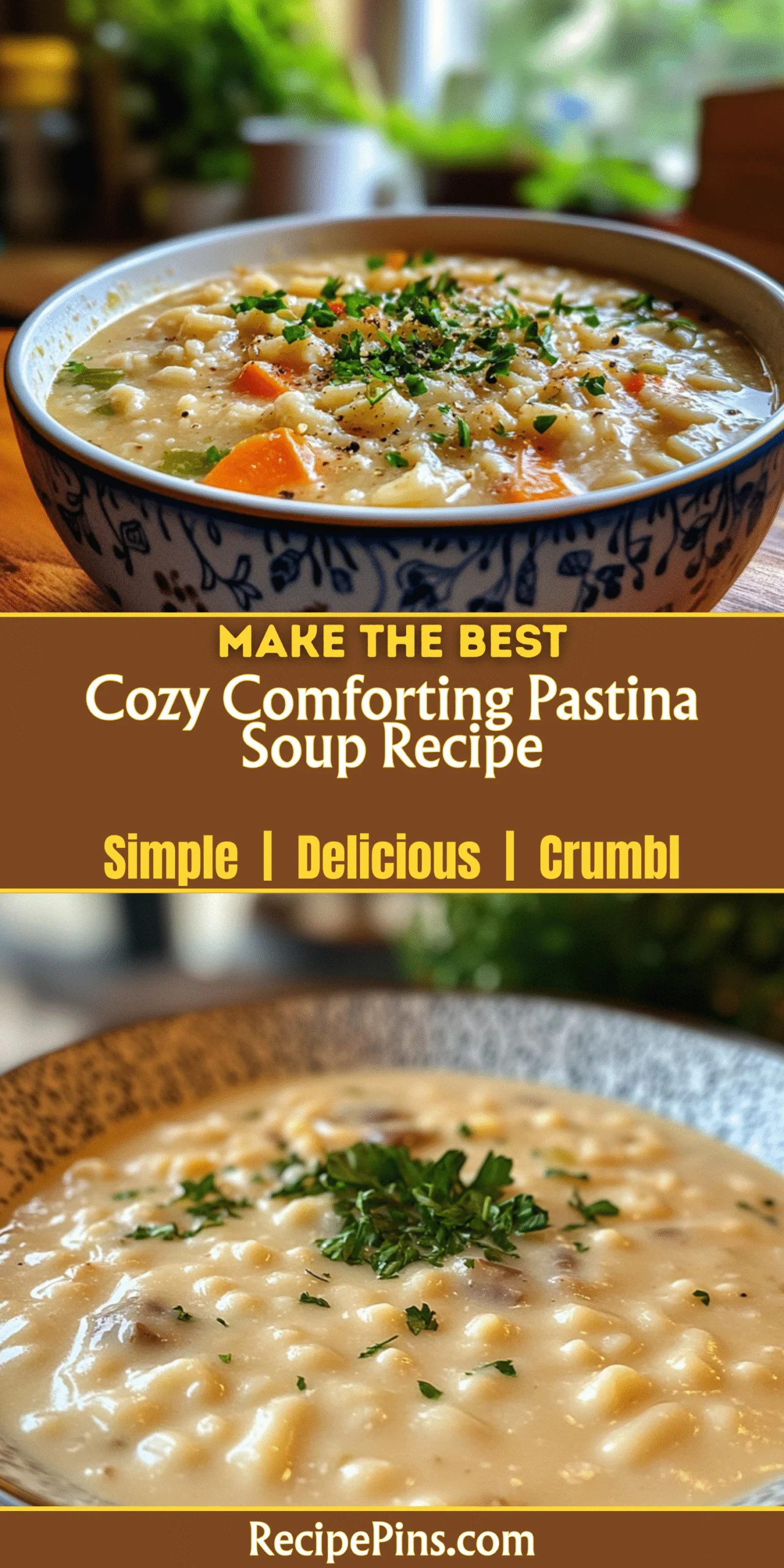 Cozy Comforting Pastina Soup Recipe