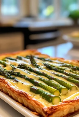 Irresistible Savory Asparagus Tart with A Twist