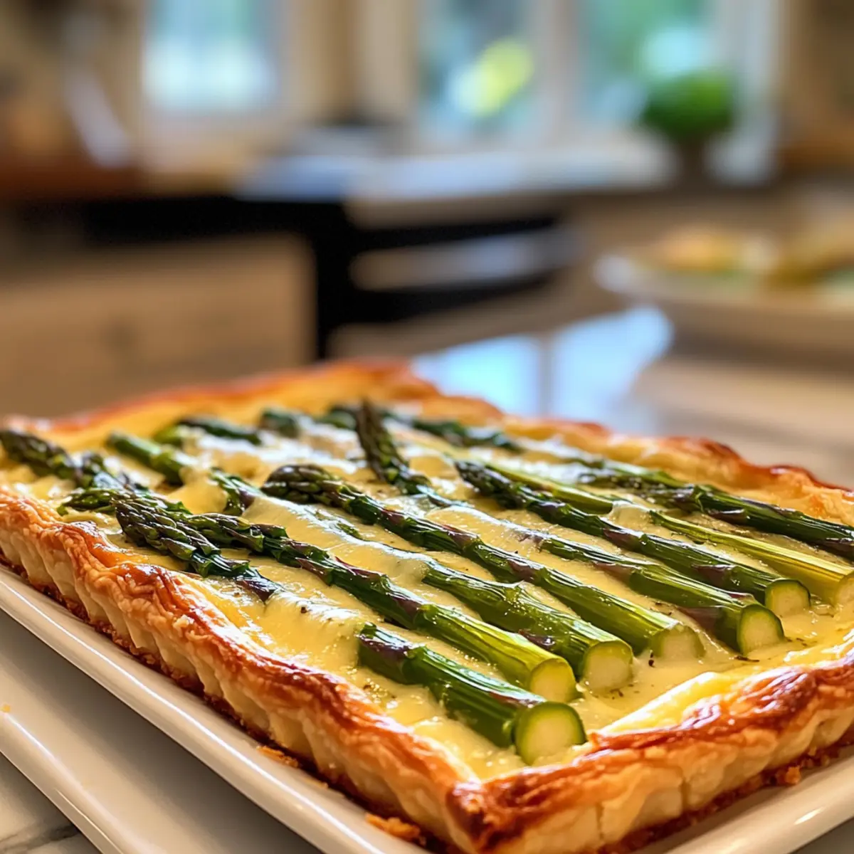 Irresistible Savory Asparagus Tart with A Twist