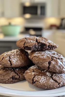 Irresistible Rich Chocolate Crinkle Cookies