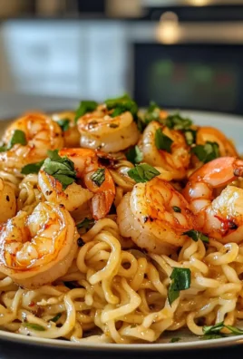 Irresistible Easy Cajun Garlic Shrimp Ramen Noodles