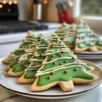 Delightful Festive Christmas Tree Cookies
