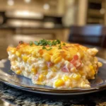 Irresistible Creamy Loaded Corn Casserole