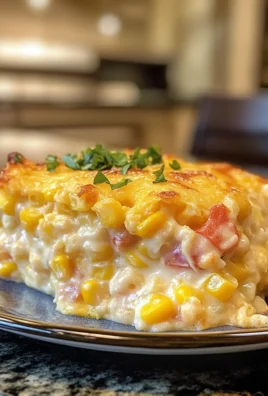 Irresistible Creamy Loaded Corn Casserole