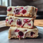 Irresistible Creamy Cranberry Bliss Bars Indulgence Recipe