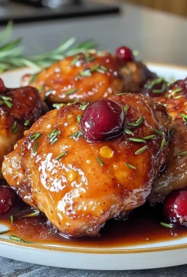Irresistible Sticky Sweet Cherry Chicken Thighs