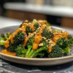 Flavorful Charred Broccoli with Hazelnut Romesco