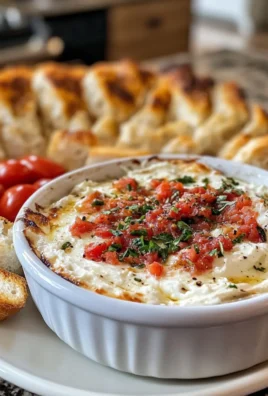 Irresistible Creamy Baked Goat Cheese Bruschetta Dip