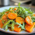 Vibrant Arugula and Persimmon Salad - A Flavorful, Fresh Delight