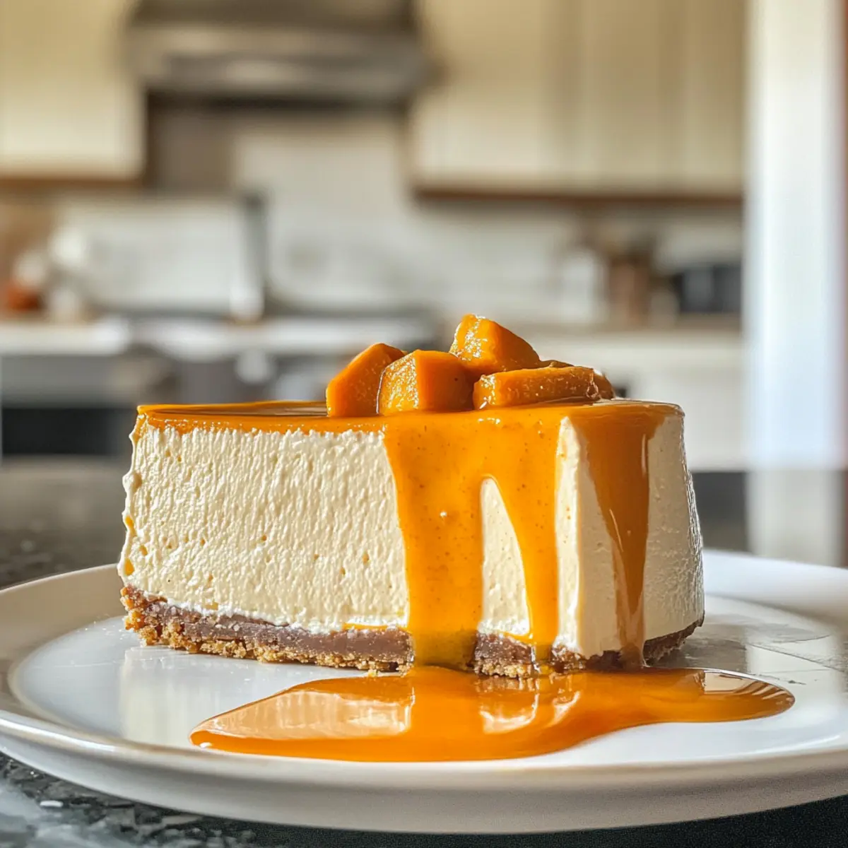 Decadent Creamy Sweet Potato Cheesecake Delight