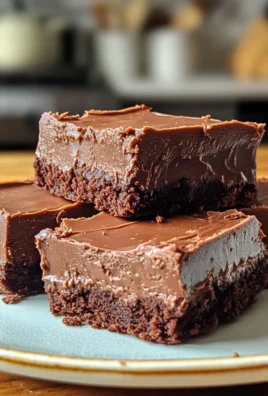 Decadent Creamy French Silk Brownies Fudge Recipe
