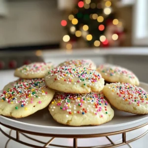 Irresistible Festive Christmas Sprinkle Cookies