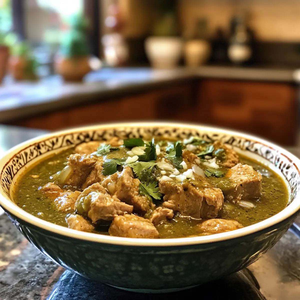Savory Delicious Pork Pozole Verde
