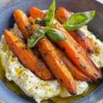 Irresistible Roasted Carrots with Creamy Whipped Feta Delight