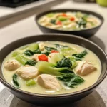 Comforting Creamy Bok Choy Chicken Soup Recipe for Cozy Nights