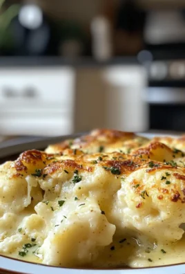 Irresistible Creamy Cauliflower Gratin