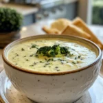 Creamy Dreamy Roasted Broccoli Cauliflower Soup Recipe