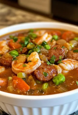 Hearty Comforting Shrimp + Sausage Gumbo Recipe for Cozy Nights