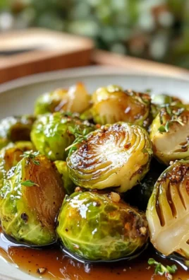 Irresistible Glazed Balsamic Honey Brussels Sprouts