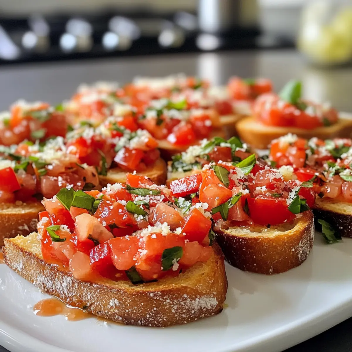 Irresistible Classic Bruschetta