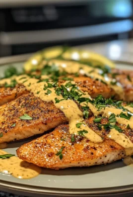 Crispy Zesty Pan-Seared Trout with Flavorful Old Bay Remoulade