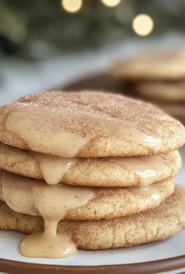 Irresistible Creamy Eggnog Snickerdoodle Cookies Recipe to Try