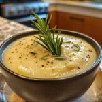 Comforting Cozy Slow Cooker Rosemary-Potato Soup Delight