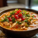 Hearty Delicious White Bean Chili With Chicken