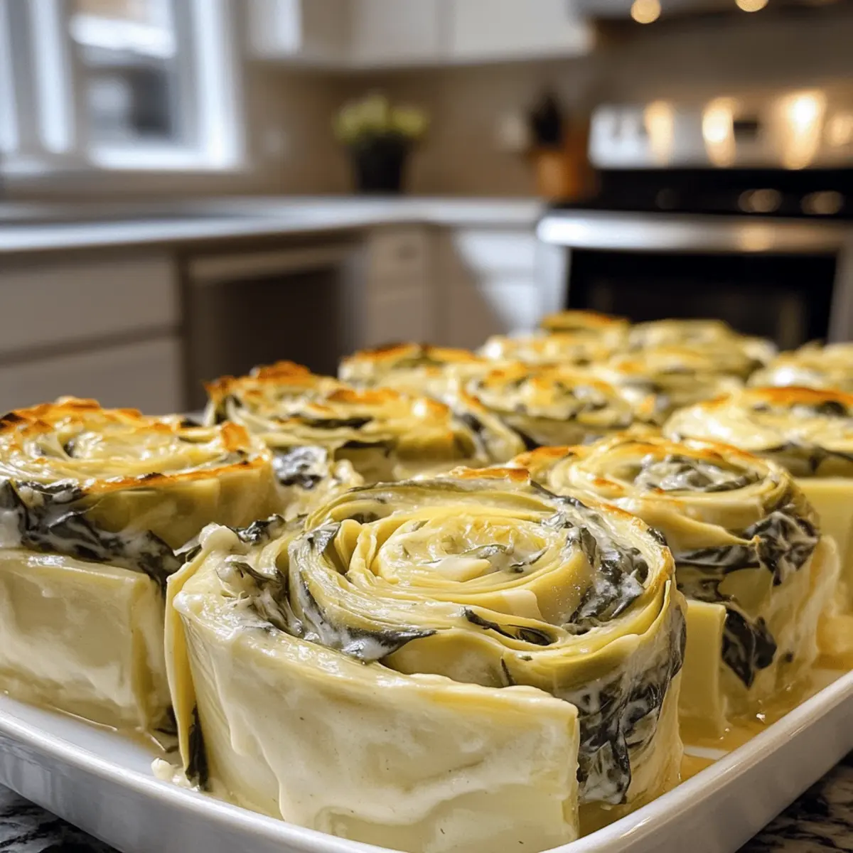 Irresistible Creamy Spinach Artichoke Swirls for Every Party