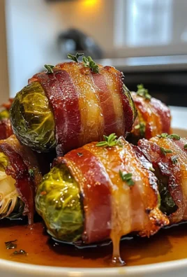 Ultimate Crispy Bacon Wrapped Brussels Sprouts