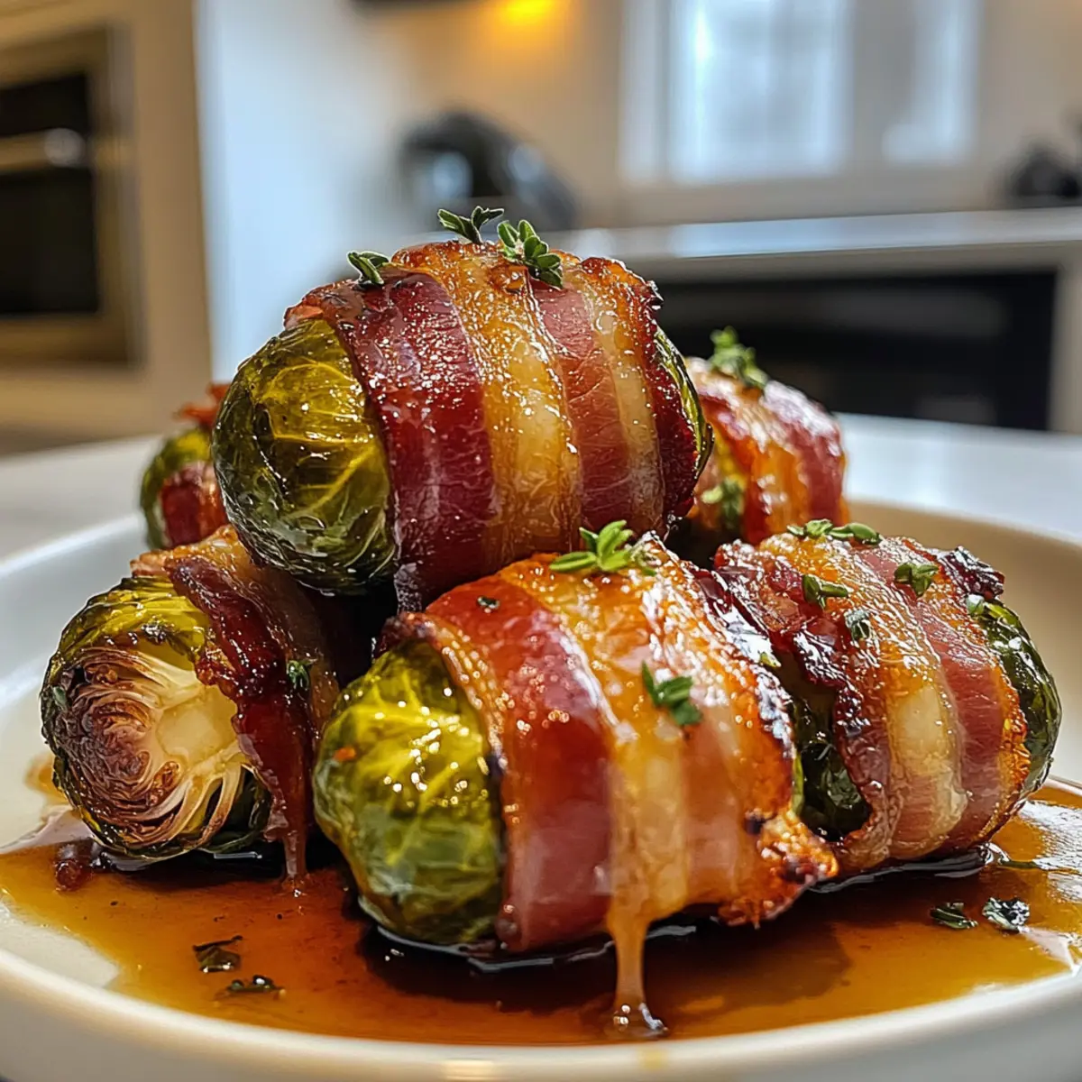 Ultimate Crispy Bacon Wrapped Brussels Sprouts