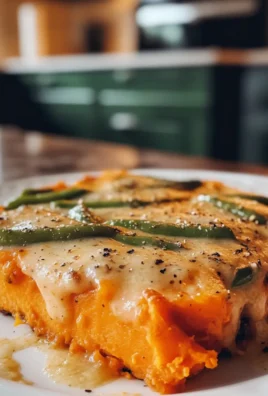 Irresistible Creamy Sweet Potato Green Bean Bake