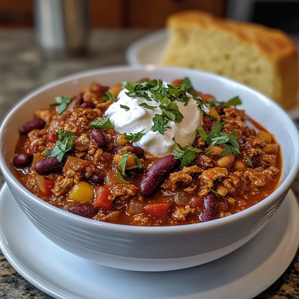 Easy Comforting 30-Minute Turkey Chili