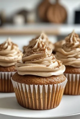 Irresistible Spiced Gingerbread Cupcakes