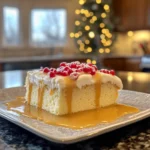 Decadent Eggnog Poke Cake Treat