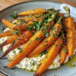 Irresistible Roasted Carrots with Creamy Whipped Feta Delight