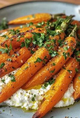 Irresistible Roasted Carrots with Creamy Whipped Feta Delight