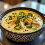 Creamy Rich Chicken Jalapeno Popper Soup Recipe Delight