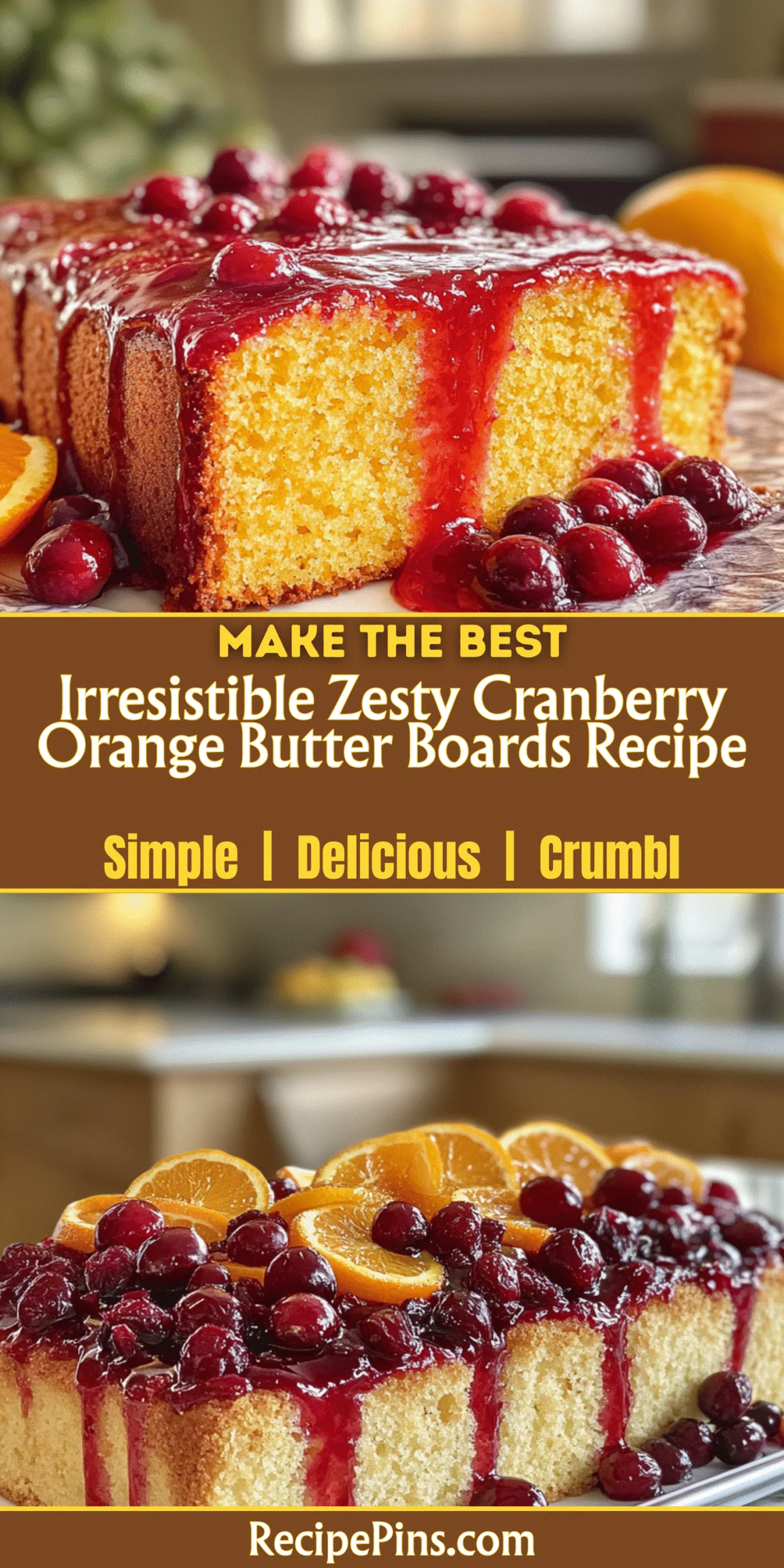 Irresistible Zesty Cranberry Orange Butter Boards Recipe
