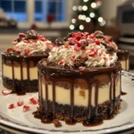 Irresistible Santa’s Milk & Cookies Cheesecake Cups