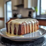 Irresistible Spiced Gingerbread Loaf with Vanilla Glaze Recipe
