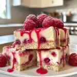 Irresistible Creamy White Chocolate Raspberry Cookie Bars