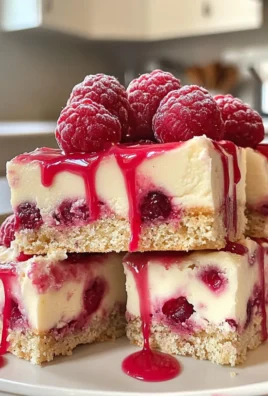 Irresistible Creamy White Chocolate Raspberry Cookie Bars